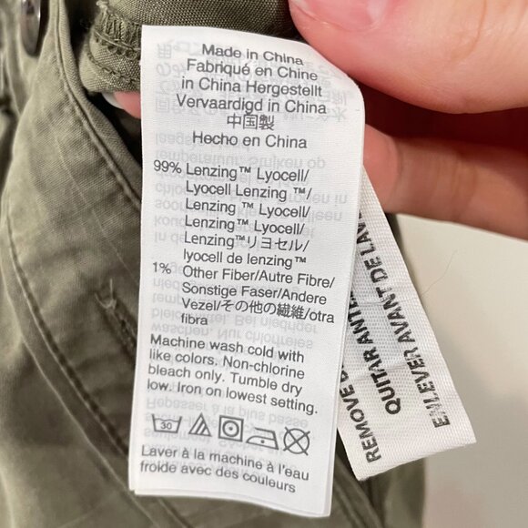 EUC Madewell Lyocell Wide Leg Jumpsuit Kale Green XS $135 (No Belt) - Picture 7 of 7